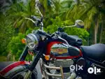royal enfield classic chrome red (2023)