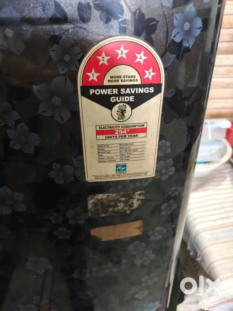Whirlpool fridge 254 litre bilkul sahi padha Hai Koi dikkat Nahin Hai