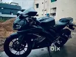 Yamaha R15 a good condition sports bike not driven more it's in black