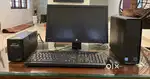 Hp computer with monitor , keyboard , mouse , cpu