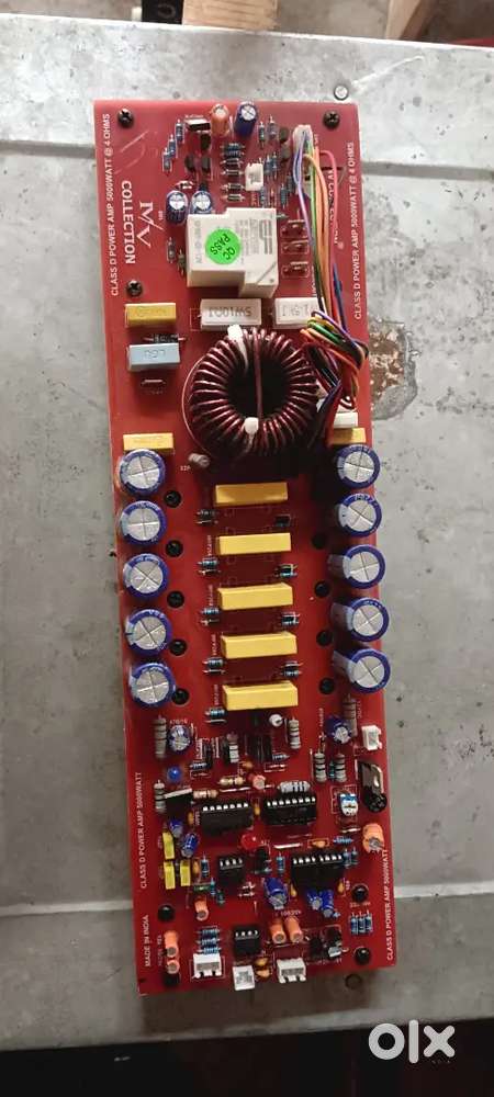 Class D 5000 watt amplifier bord mv collection