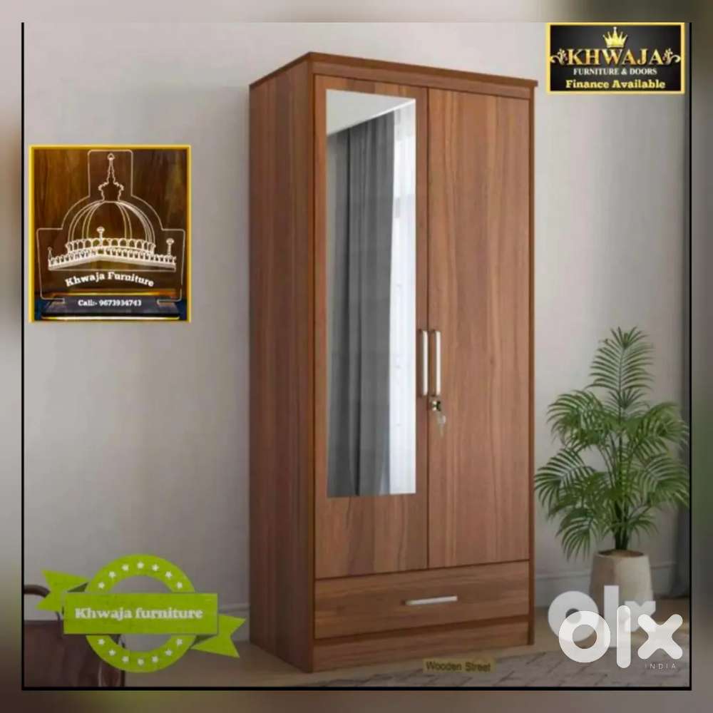 Khwaja furniture. Brand new stylish wardrobe. Bajaj finance available