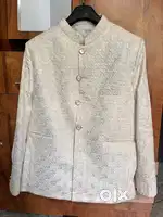 Off white engagement suit