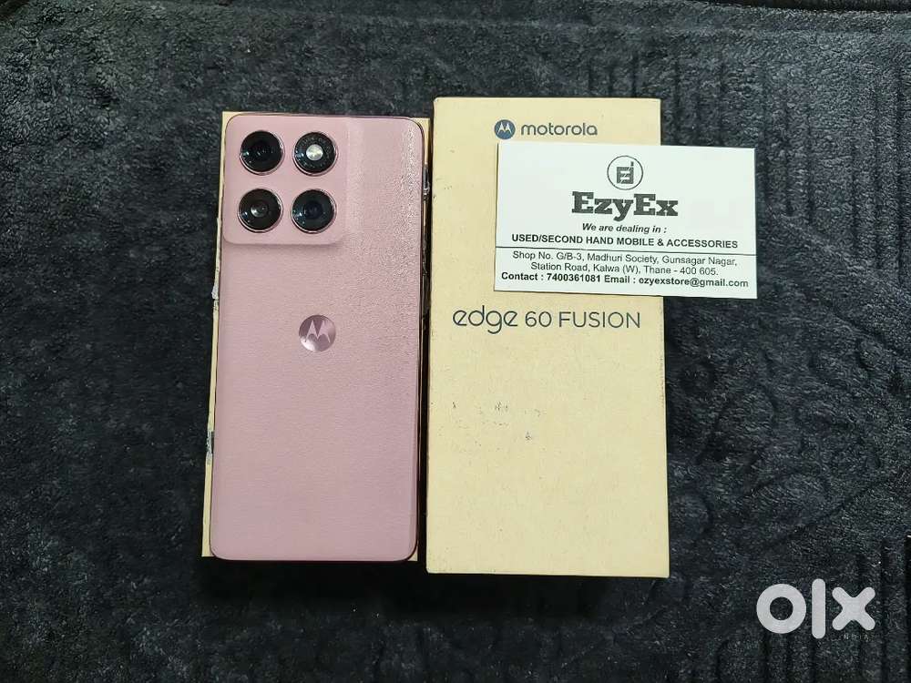 EZYEX - Motorola Edge 60 Fusion 5G (8/256 GB) - Only 2 Months Old