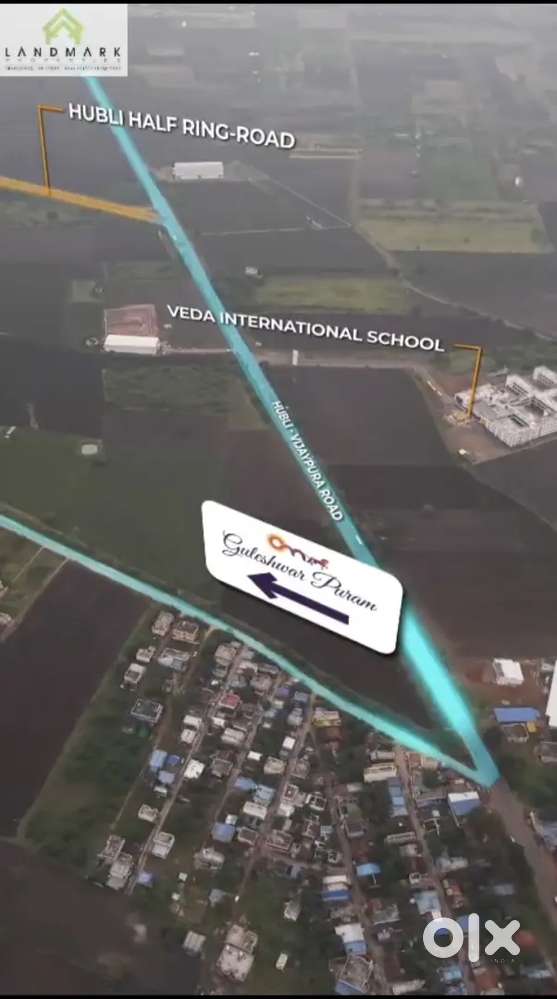 Ready for Registration plots with easy bank loan Opp Veda School