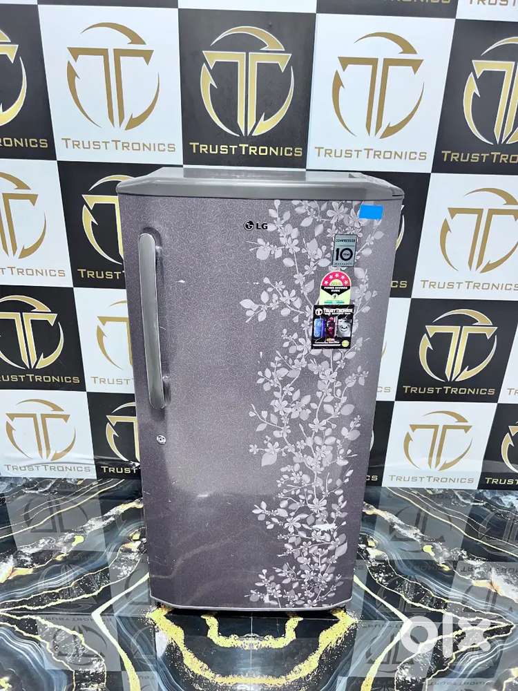 210ltr flower design refurbished LG single door fridge