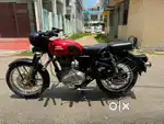 Royal Enfield bullet classic 350 Redditch red edition