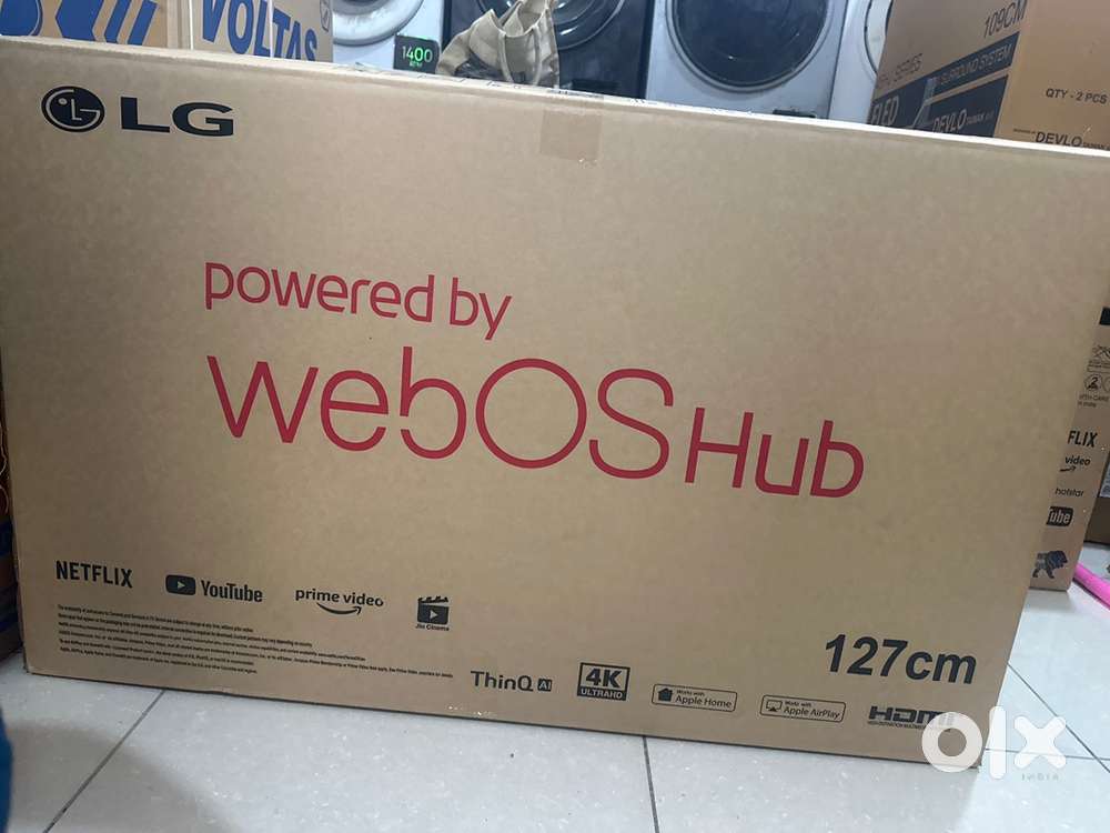 50 inch webos lg brand original 4k dual band connected 4g & 5g call