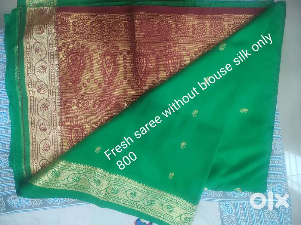 Fresh and second saree