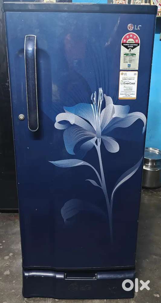 LG 190 litres single door refrigerator good condition