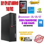 All New Computer i5-i3/8Gb Ram/500 GB/2GB Graphic/DvD/Speakr/Win10 Pro
