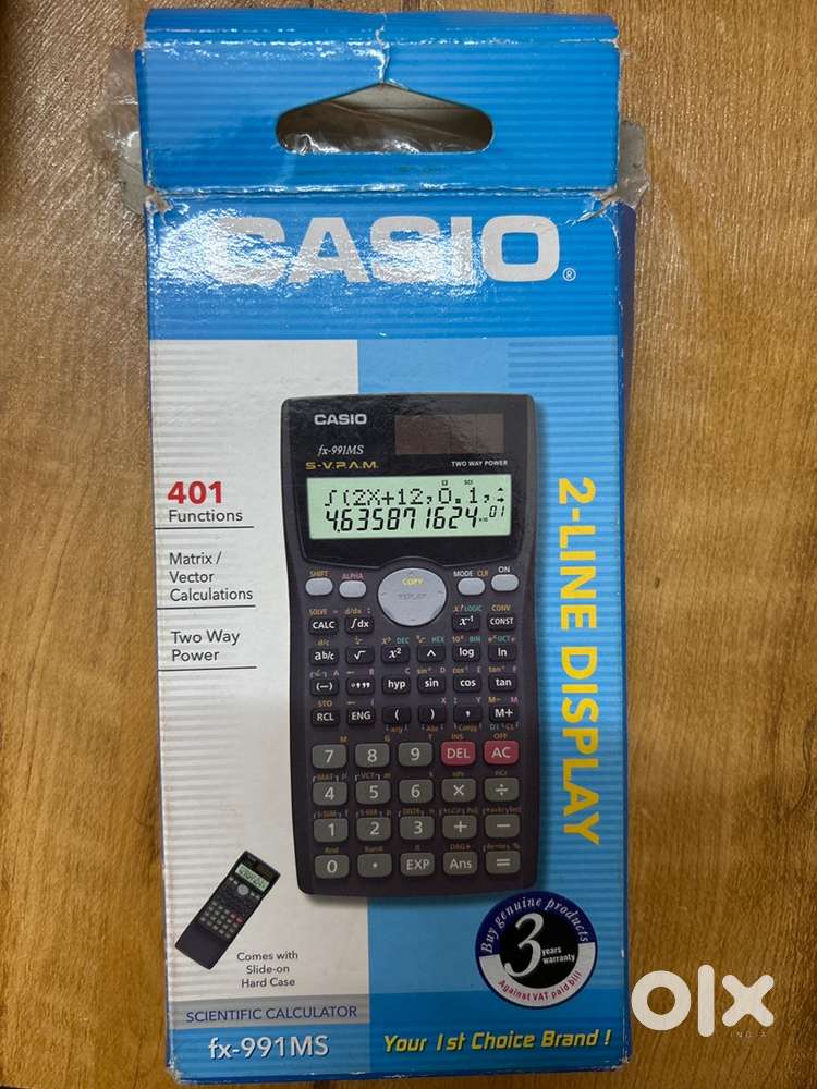 Casio- Scientific Calculator Fx 991 MS