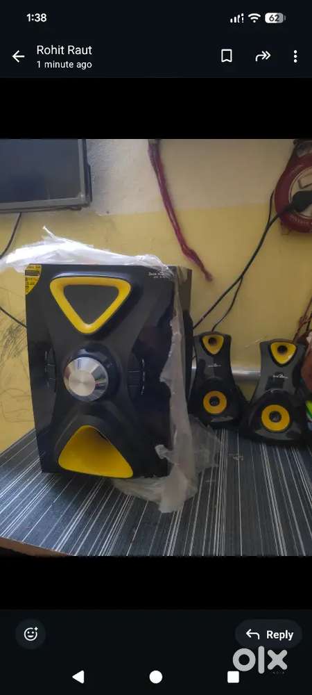 Jack martin X-5 2.1 channel speaker system (5 months old)