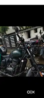 Yezdi bike green