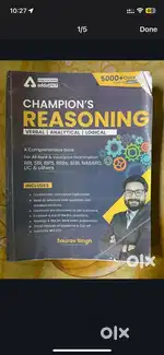 Reasoning Book (IBPS,other bank exams,CAT)