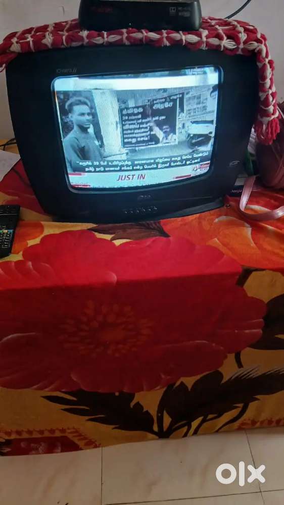 Lg tV with free airtel dish and settop box in best condition