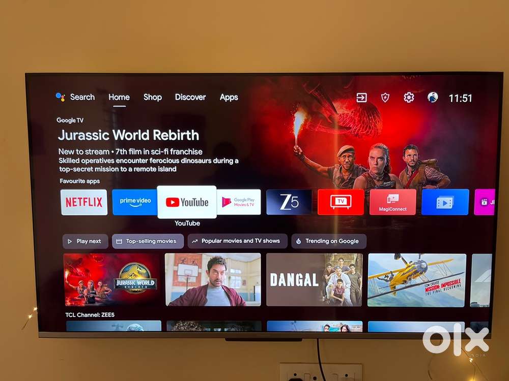 55 inch Android TV urgent sale new condition