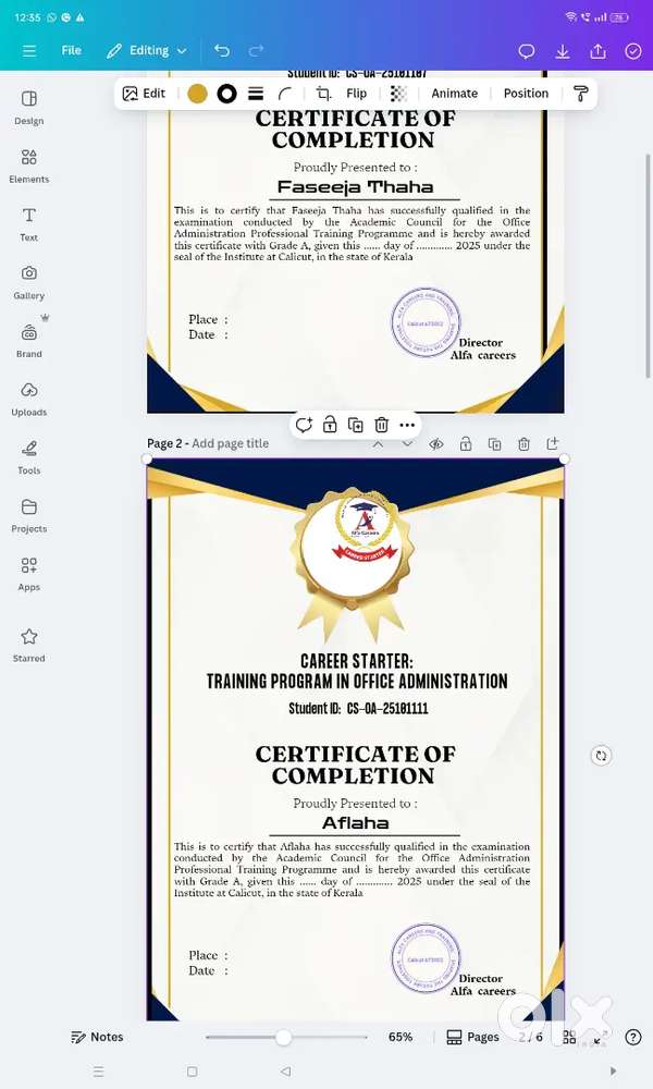 Need Reception Vacancy in Dental Clinic-Chevarambalam-Calicut