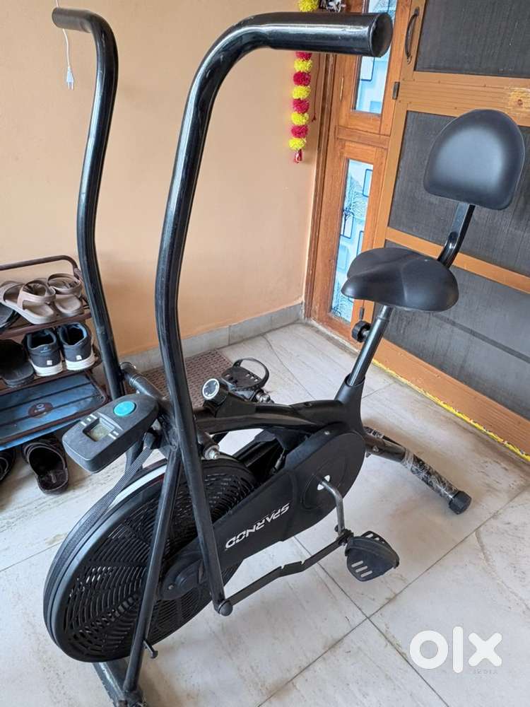 SPARNOD Air Bike Exercise Cycle – Full Body Workout, Great Condition