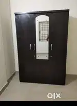 brand new three door wardrobe with mirror- delivery free