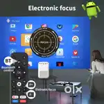 LIVE DEMO 4K Short Throw Android 10 Wifi 5G BT 5.Electronic Focus 6D