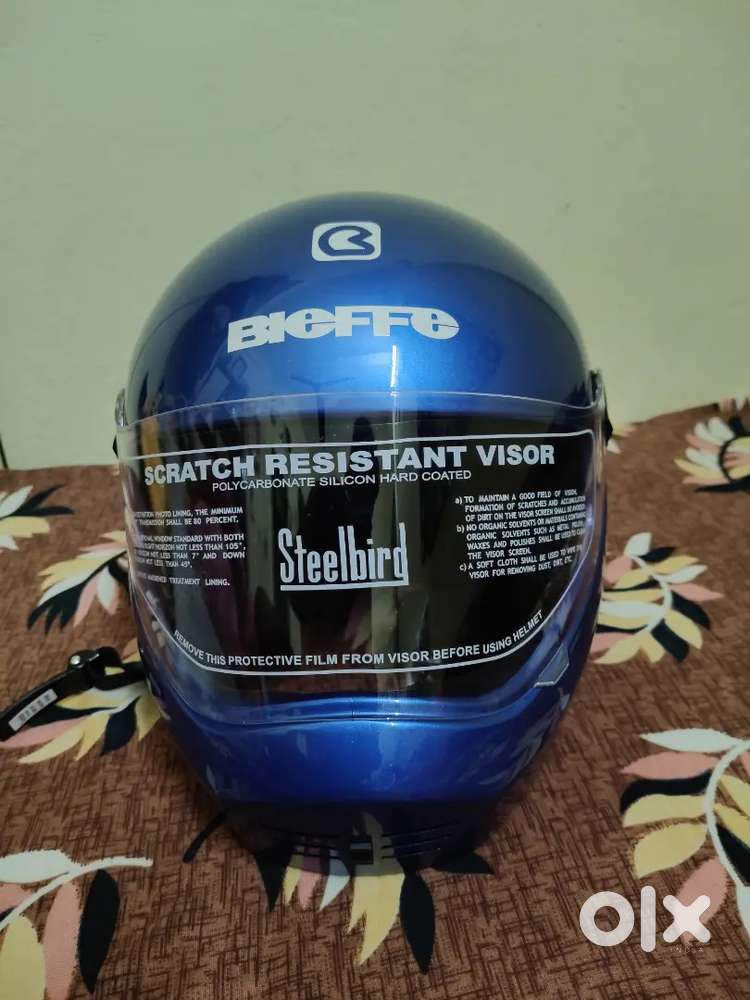 Steelbird blue Helmet