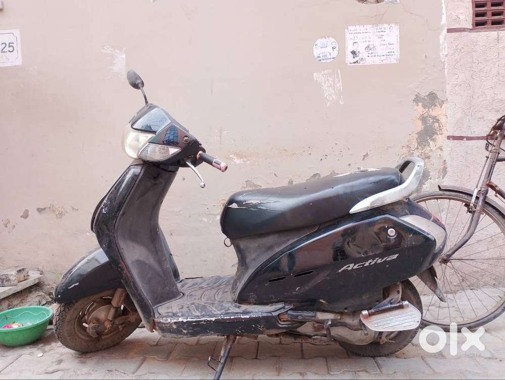 The activa is in fit condition and just serviced