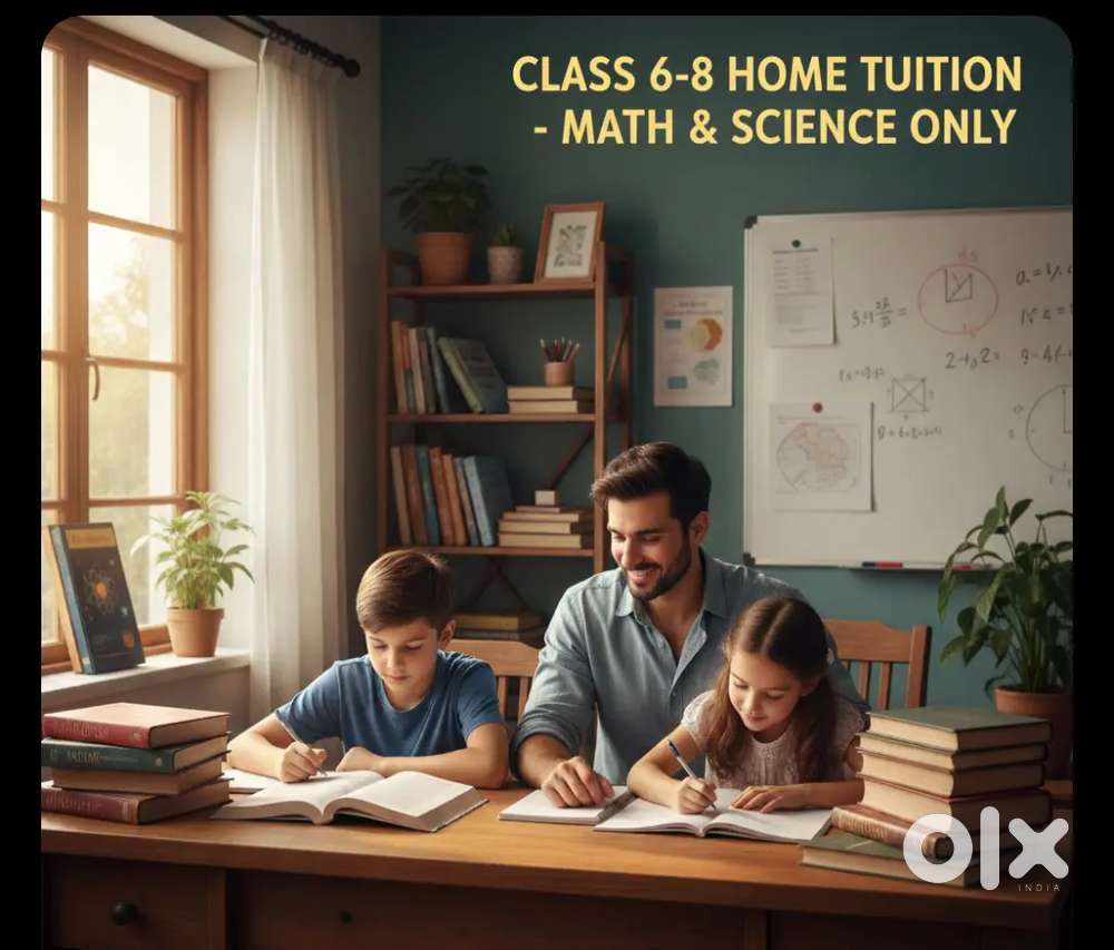 Personalized Home Tuition for CBSE Classes 6-8