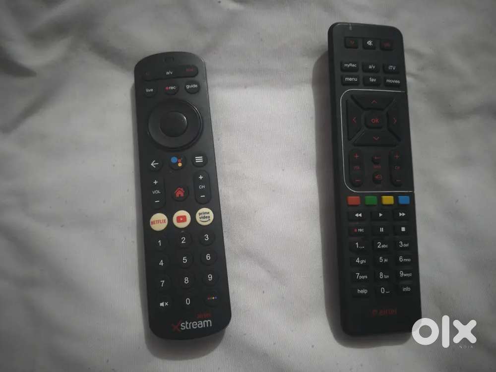 Remots airtel ,streams