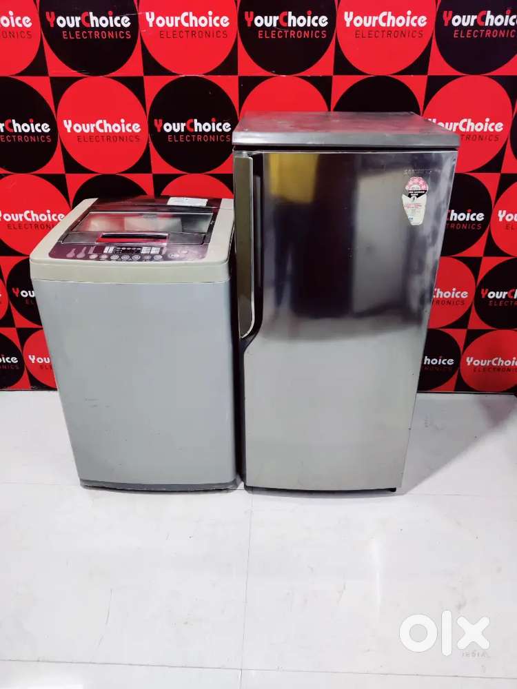 Appliances Combo Refrigerator + Washing Machine -- Budget Friendly***