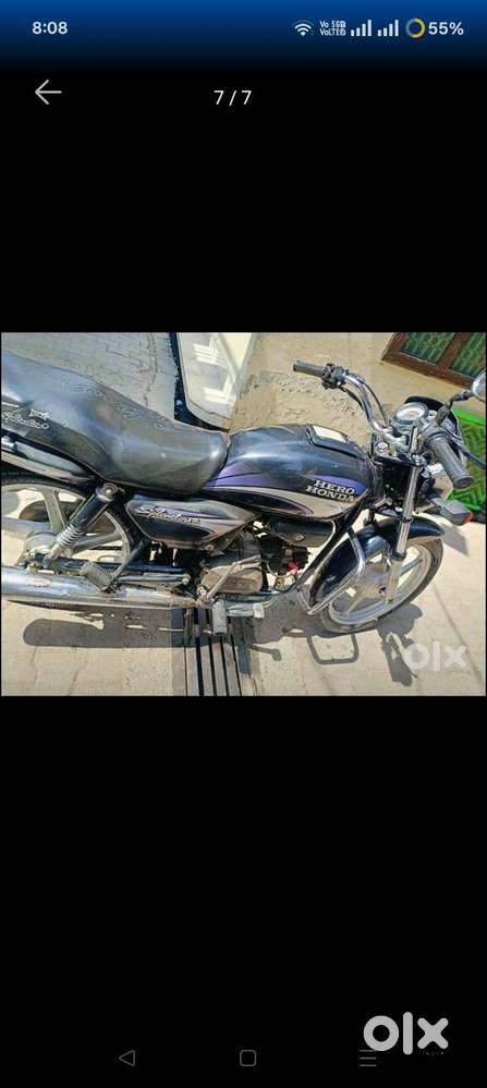 Splender Plus 2010 model, single hand,new tyres, fitness 5 year extend