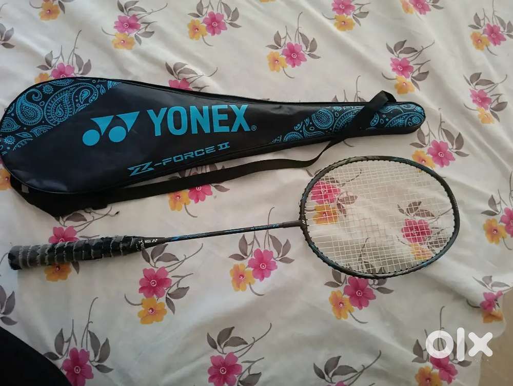 A YONEX badminton racket