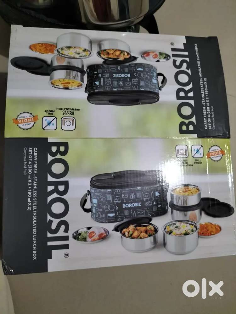 Lunch box Borosil