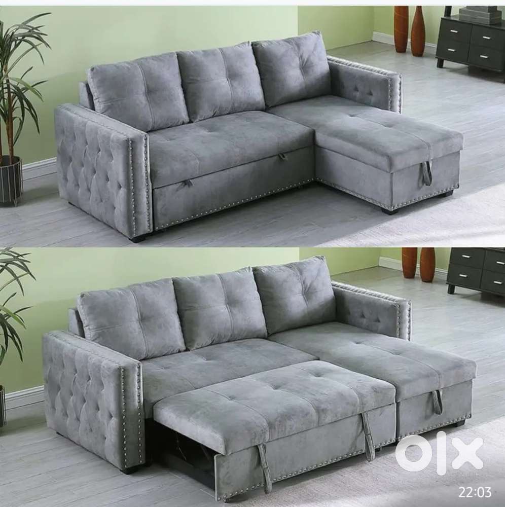 New brand l sofa cum bed and design
