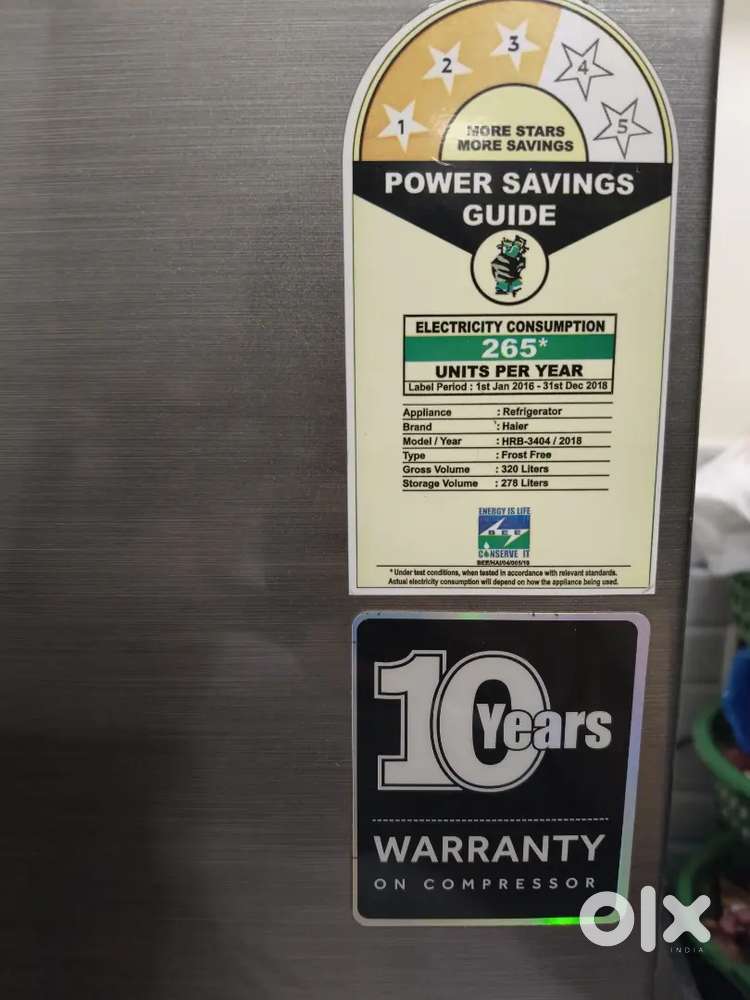 Haier HRB- 3404 Fridge