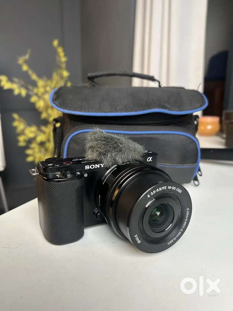Sony ZV-E10 Complete Kit: 2 Lenses, 3 Batteries, 64GB, Box + Bag