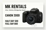 Camera rent available