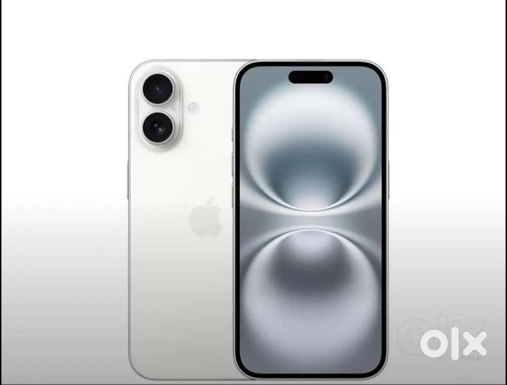 New sealed box iphone 16 white colour 128 gb