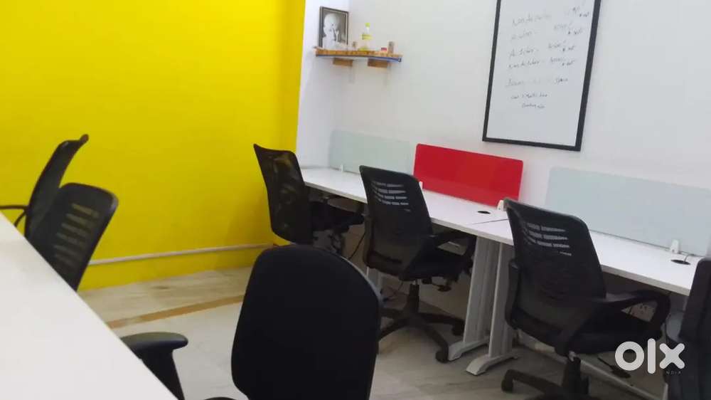 6 seating Ready made office space for Rent