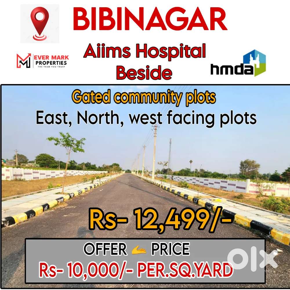 Gvt 100 feet Road facing Residential & Construction Open plots