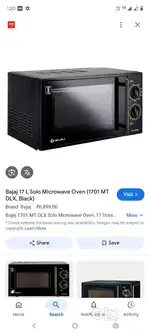 Bajaj microwave