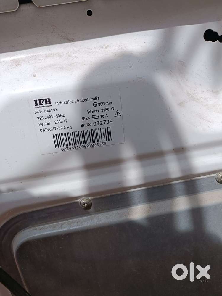 IFB Diva Aqua VX 6 Kg Fully Automatic Front Load Washing Machine