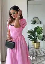 Elegant Pink  Dress