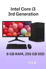 LOW BUDJET NEW ASSEMBLED I3 3rd JEN PC With 1 YEAR WARRANTY