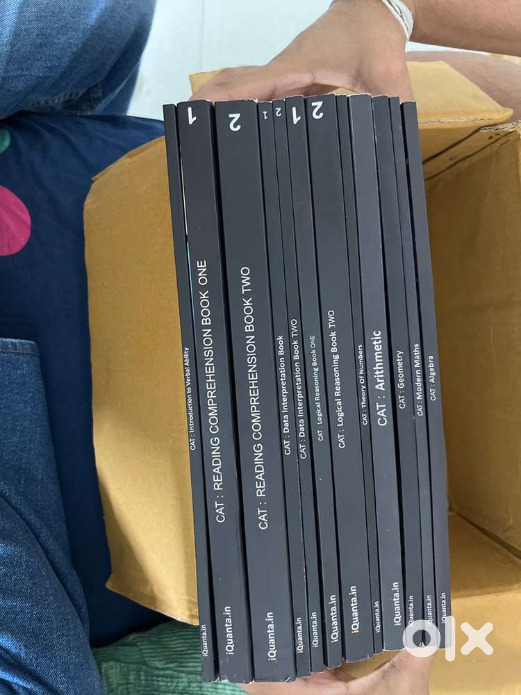 CAT iQuanta set of 12 book 2025 Unused