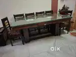 Dining Table, Small Table & Sofa Set (3+1+1)