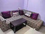 L shape sofa on sale along with table