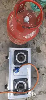 Gas Stove with Full Cylinder