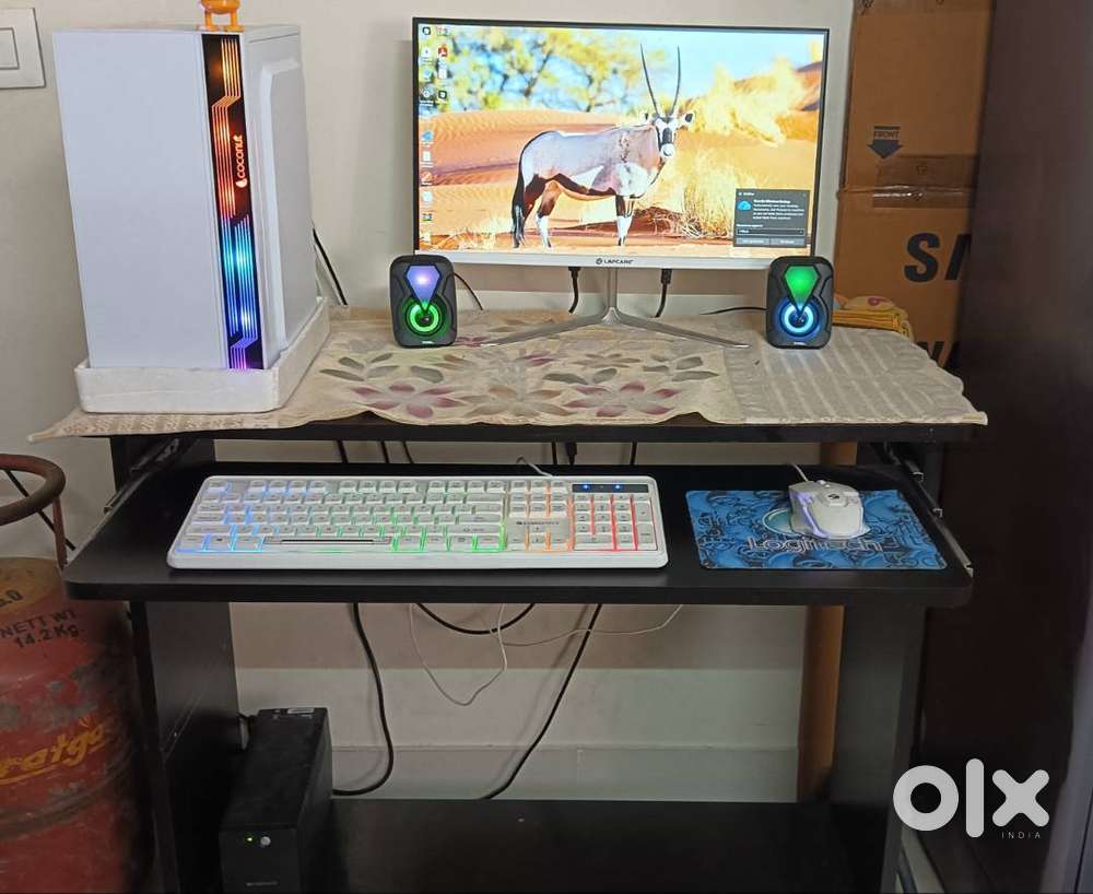 Computer desktop system with full kit