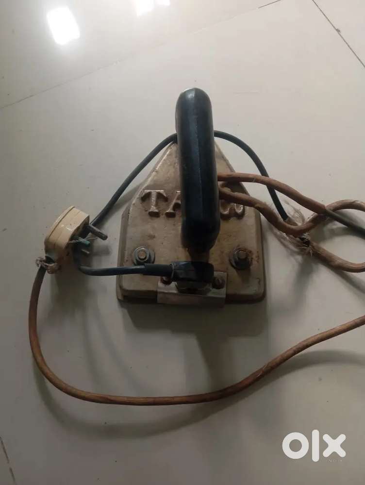 Tajco Tejco Brass Industrial electric Iron press for laundry